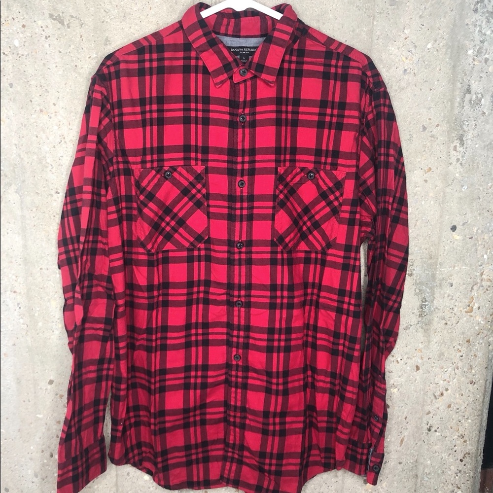 Banana Republic Men’s Checkered Shirt